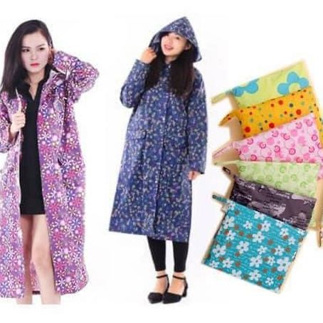 Áo mưa mangto siêu cấp, áo mưa măng tô nữ 1 lớp siêu nhẹ , áo măng tô nữ, áo đi mưa măng tô dài, áo đi mưa măng tô đẹp-