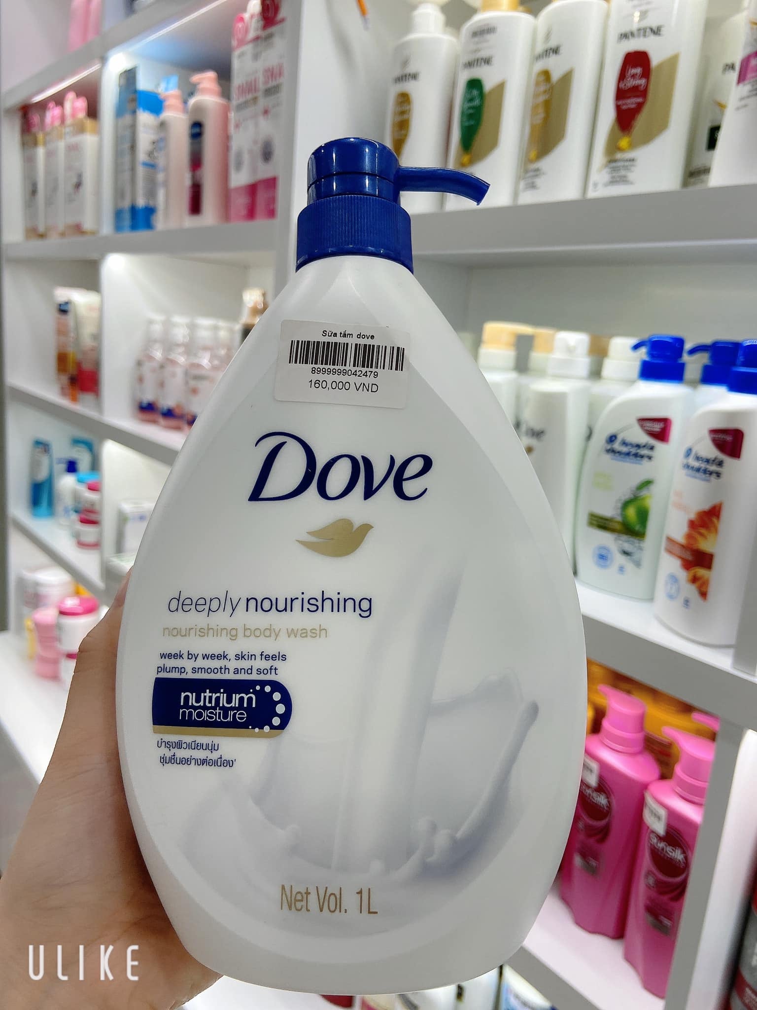 [Tặng 2 miếng mặt nạ cao cấp] SỮA TẮM DOVE DEEPLY NOURISHING THÁI 1000ML
