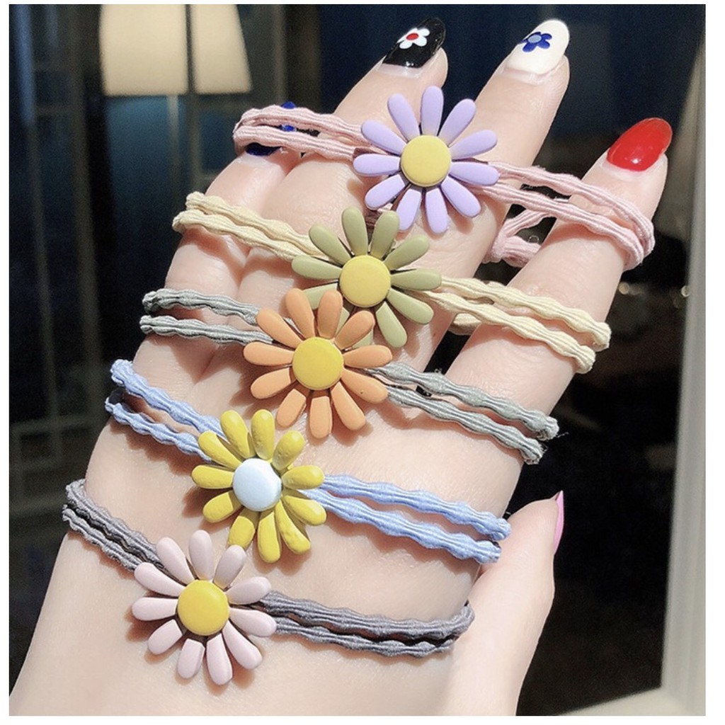 CỘT TÓC HOA CÚC [ Set 5 Cái ]