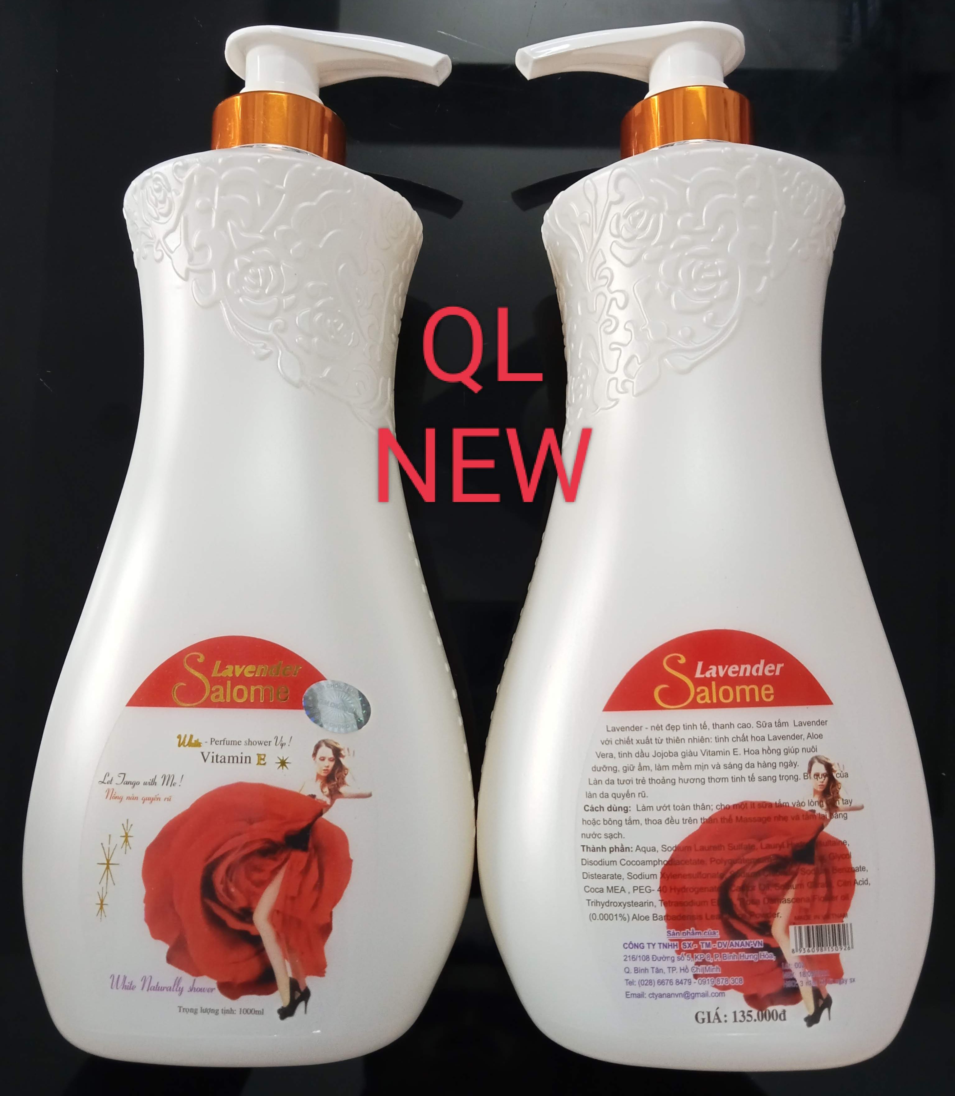 sữa tắm salome 1000ml