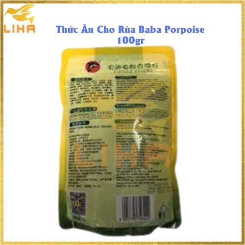 Thức Ăn Cho Rùa Baba Porpoise - Cám Cho BaBa, Rùa