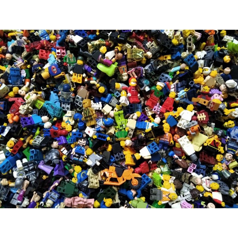 Combo 100GAM Xác Nhân vật Lego Minifigures ( SECONDHAND )  3