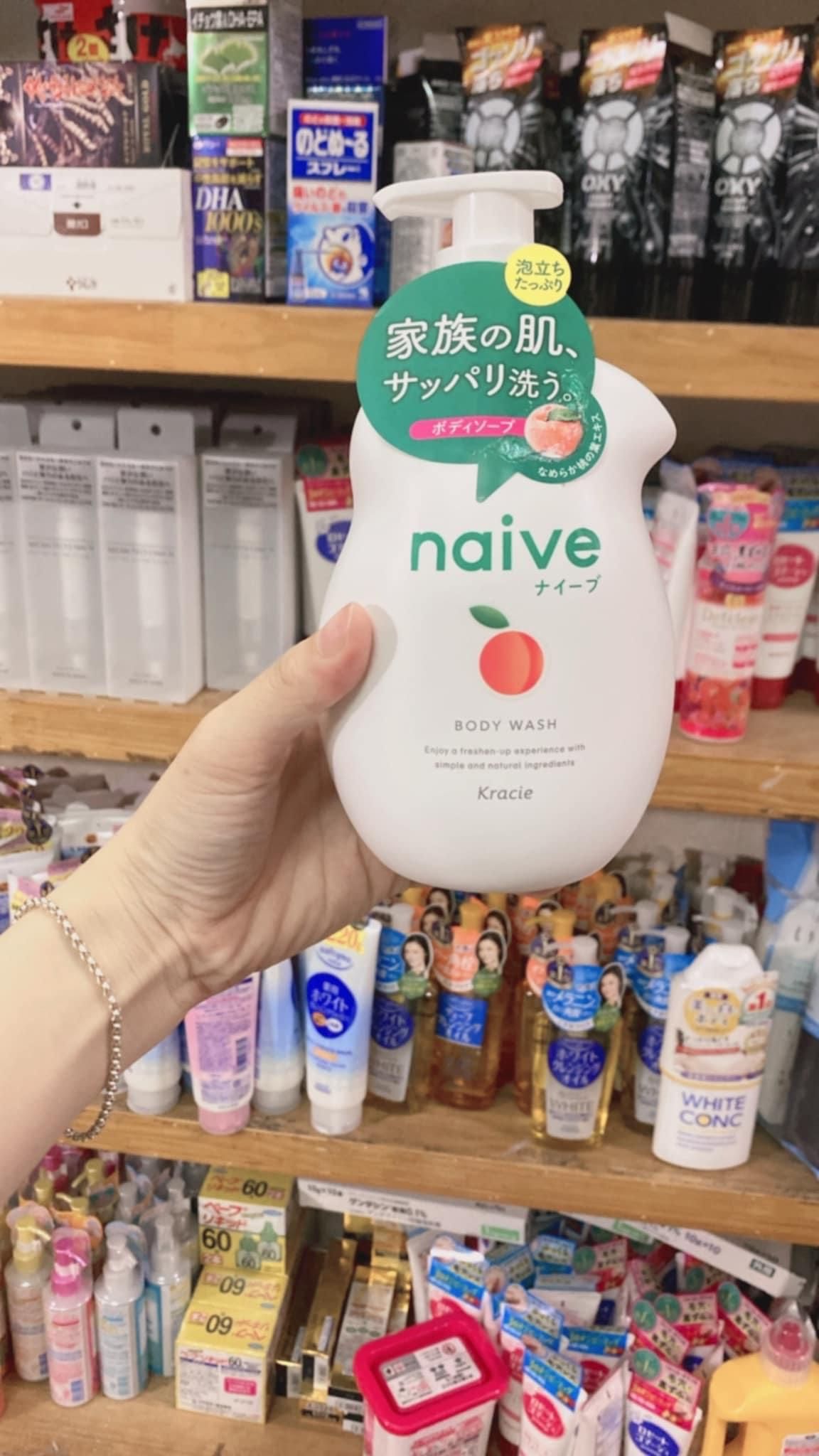 Sữa Tắm Naive Body Wash 530ml