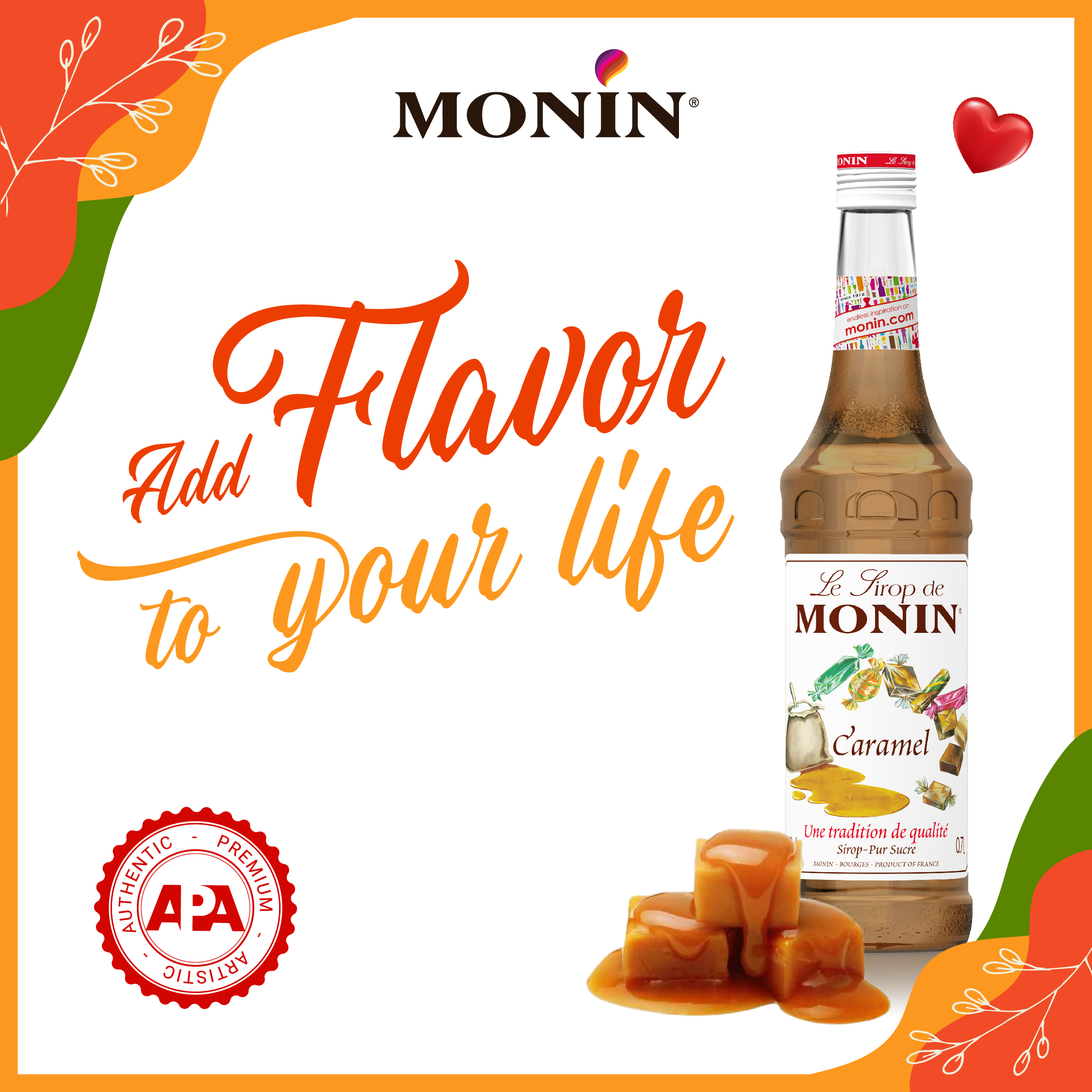 Siro Caramel MONIN - 700ML