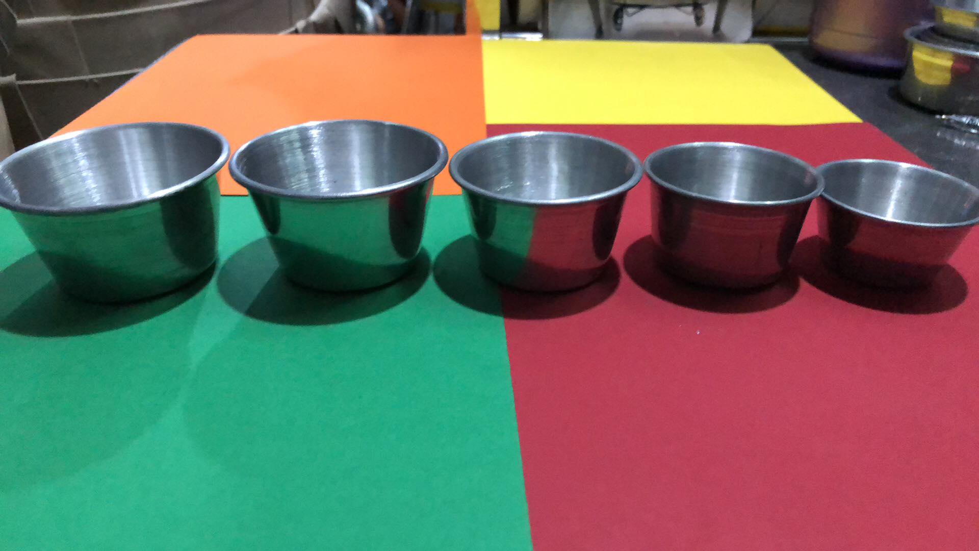 [HCM]Bộ 50 Khuôn Bánh Flan Nhôm Đa Năng