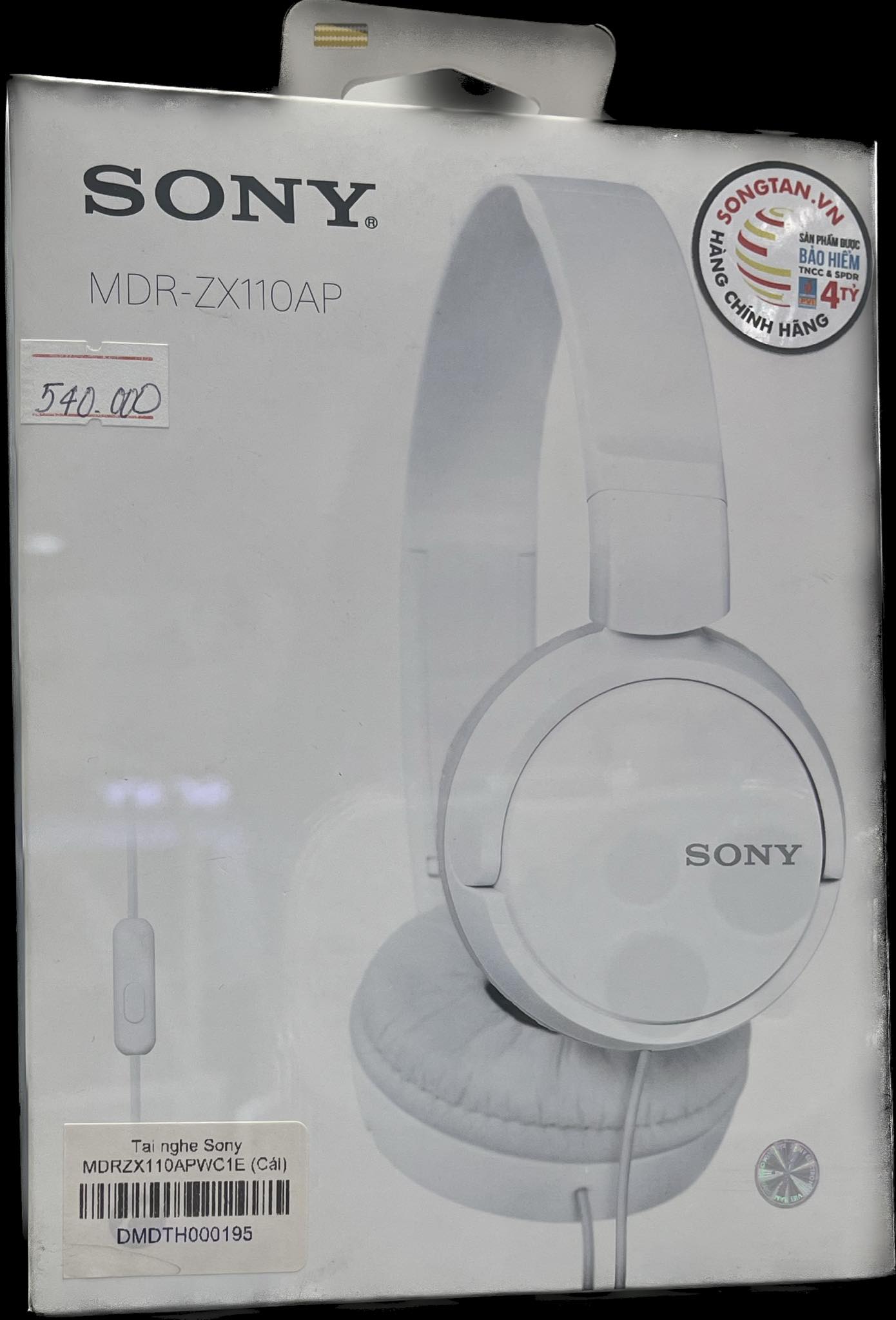 Tai nghe Sony MDRZX110APWC1E