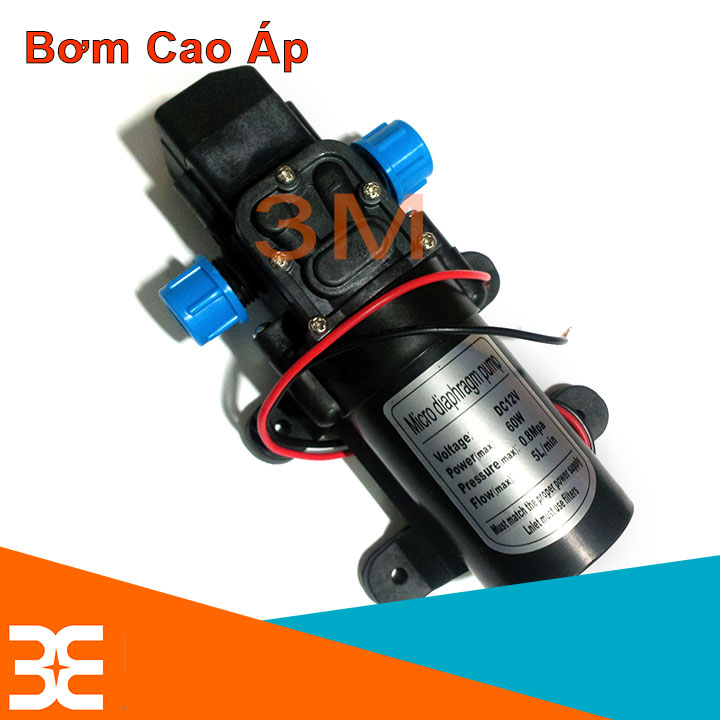 Máy bơm cao áp - máy bơm cao áp 12v 60w 0.8mpa 5l/min