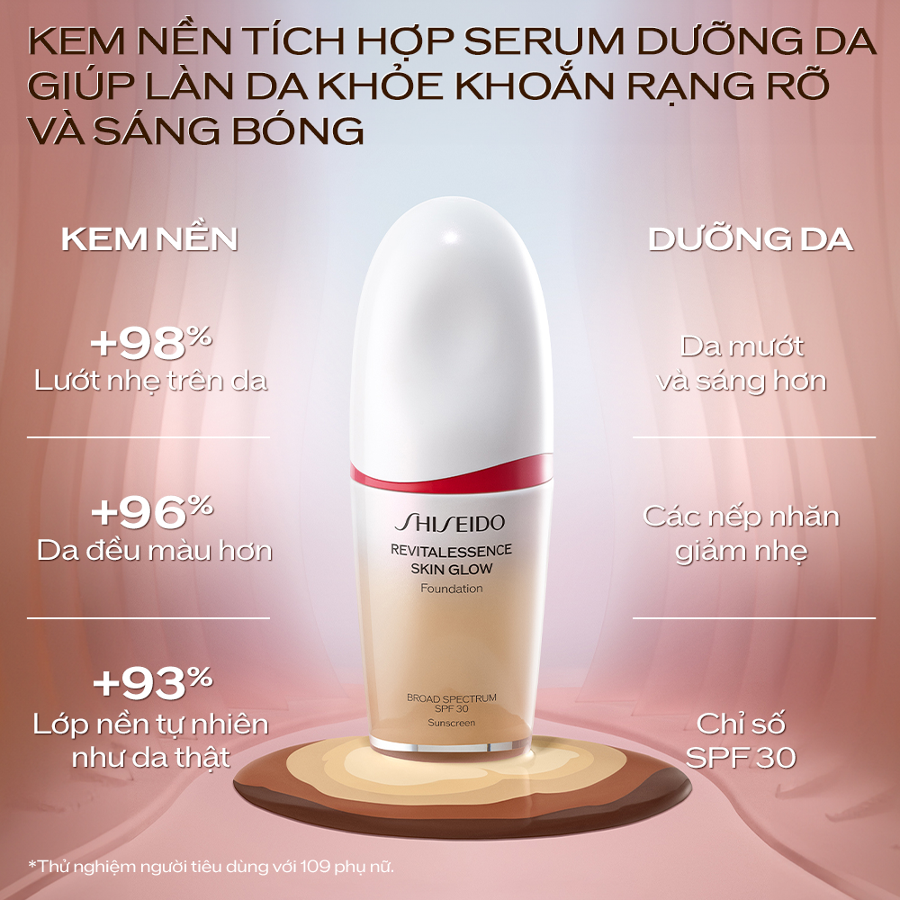Kem nền Revitalessence Skin Glow Foundation 30ml