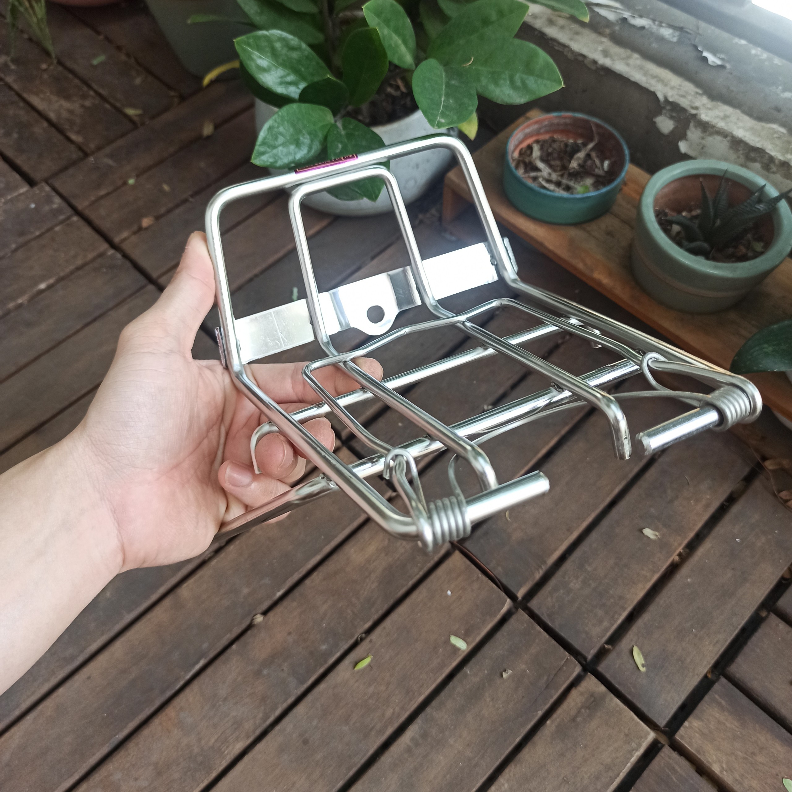 Baga mũi ( baga trước) inox cho xe dream có kẹp