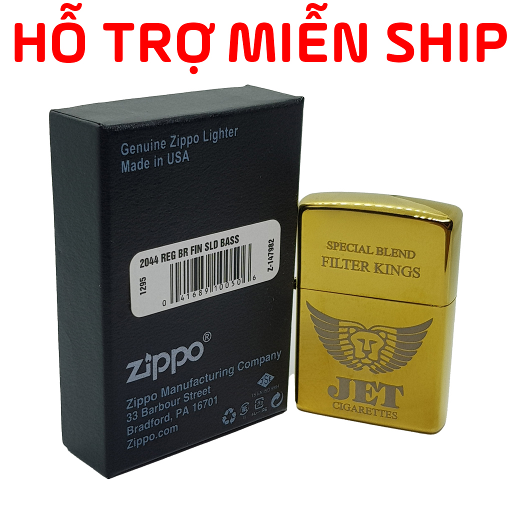 Bật Lửa Zippo Gold Jet Flame Insert B-17 có tem đỏ