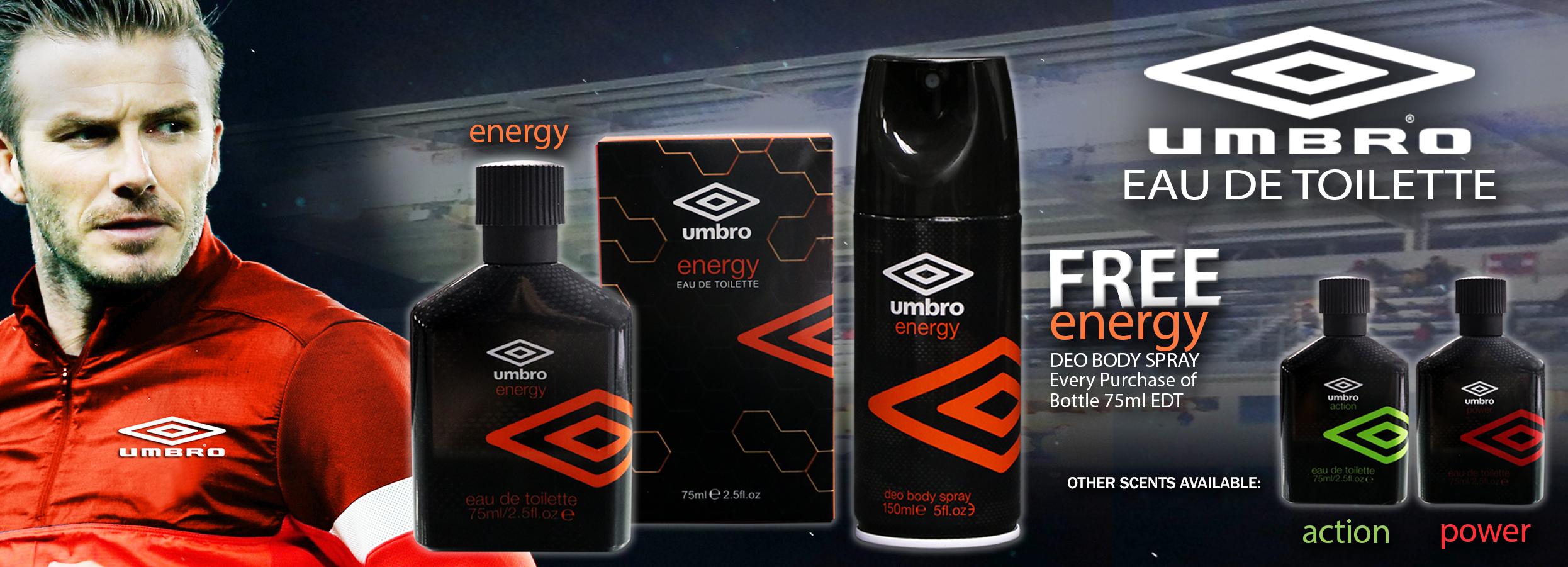 Nuoc Hoa Nam Umbro Power 100 ml