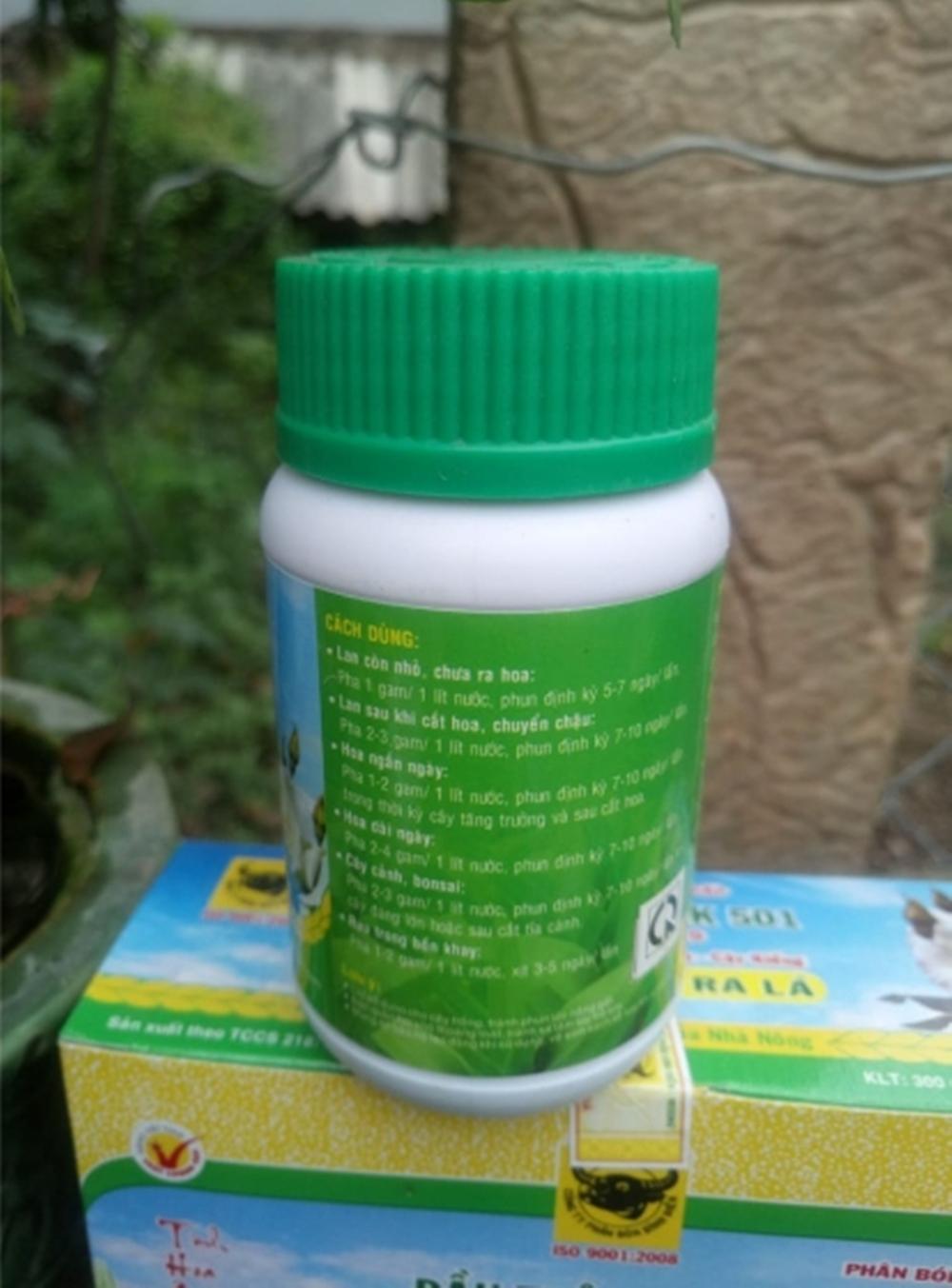 Phân bón đầu trâu mk 501
