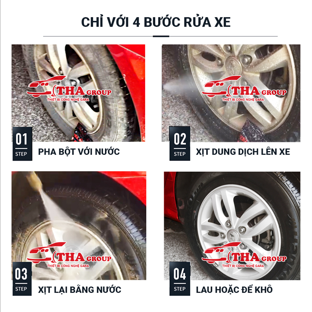 Bột Rửa Xe Không Chạm-KOCU