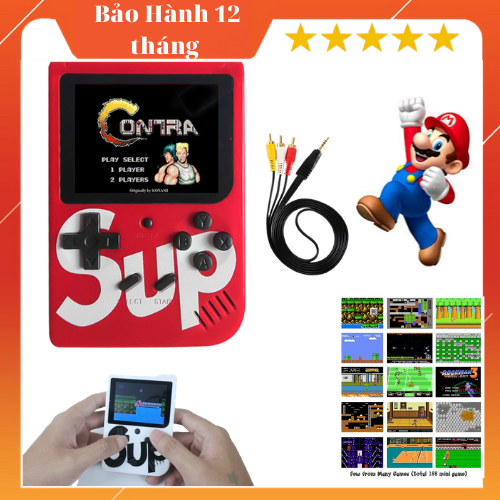 >> BÁO GIÁ (GIÁ RẺ MỆT XỈU) MÁY CHƠI 400 GAME SUP GAME BOX G1 PLUS | Shopee Lazada Sendo Tiki mới nhất 160 Máy chơi game đôi sup 400-Máy chơi game sup,máy chơi game sup 400 in 1,máy chơi game sup 2 người chơi giá rẻ hơn supreme,sup plus cầm tay tích hợp sẵn 400 games Mario,Contra,Tank (Nhiều màu)