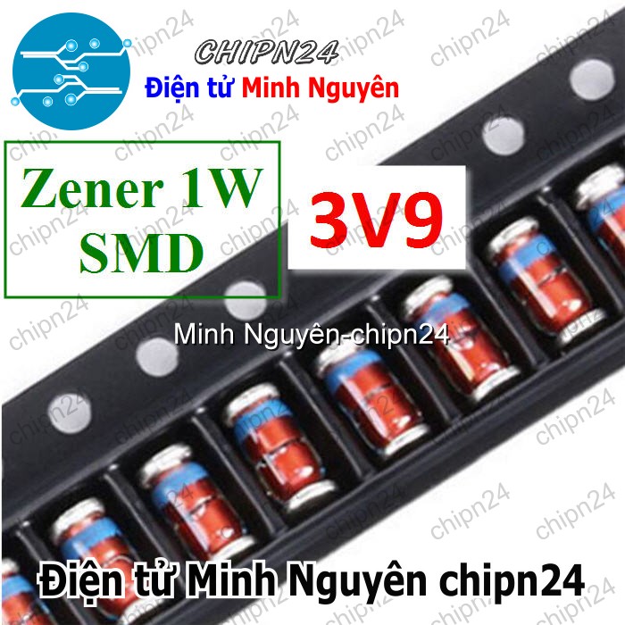 [10 con] (G33) Diode Zener Dán 1W (2V 2V4 3V 3V3 3V6 3V9 4V3 4V7 5V1 5V6 6V2 6V8 7V5 8V2 9V1) - [Chọn Loại] - HHH.00468