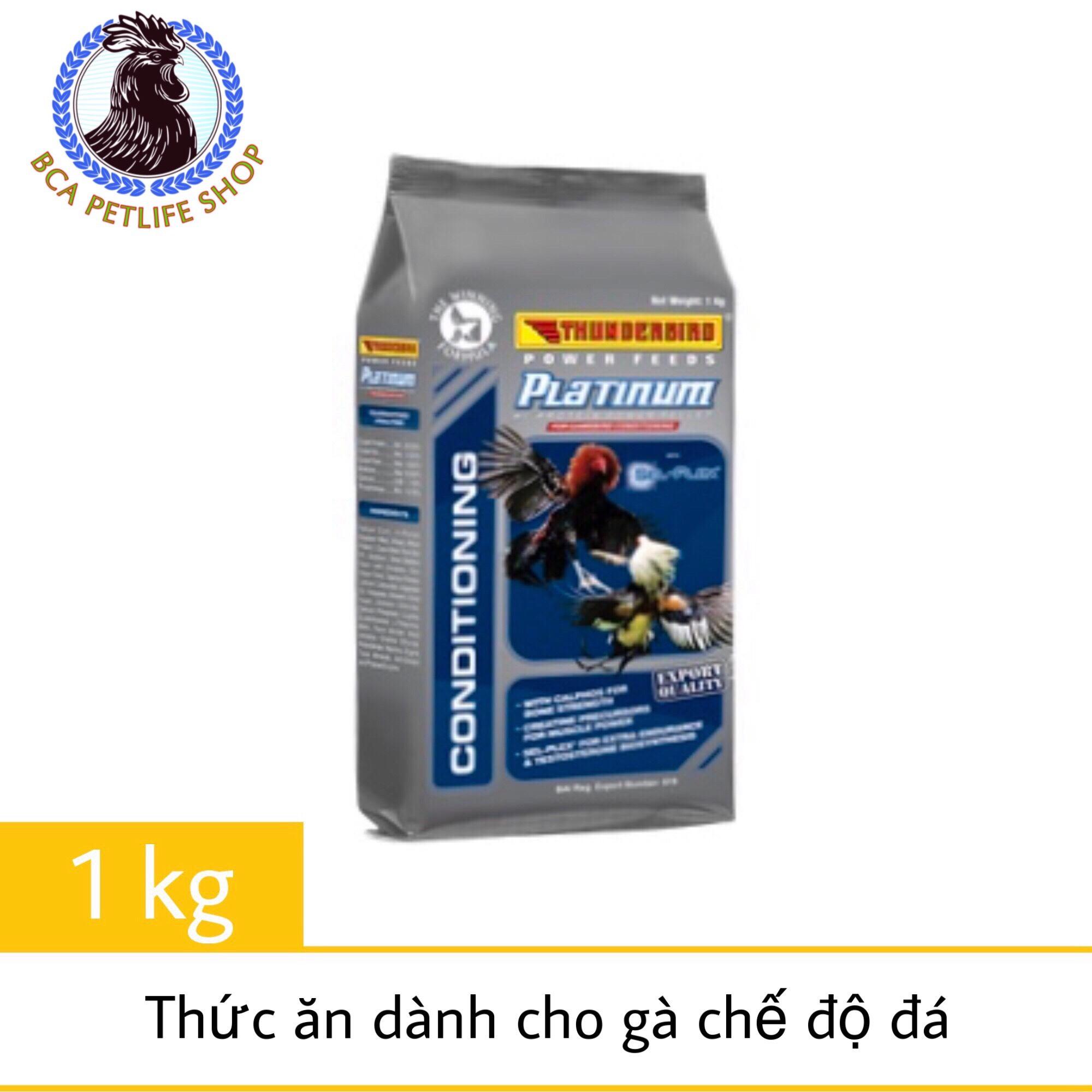 cám gà đá Platinum - thunderbird - 10kg - kèm aminoplex 5500