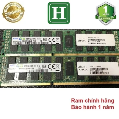 [HCM]Ram server DDR3 16GB ECC REG bus 1333 /10600R tháo máy bảo hành 1 năm - không dùng cho máy bàn PC thường