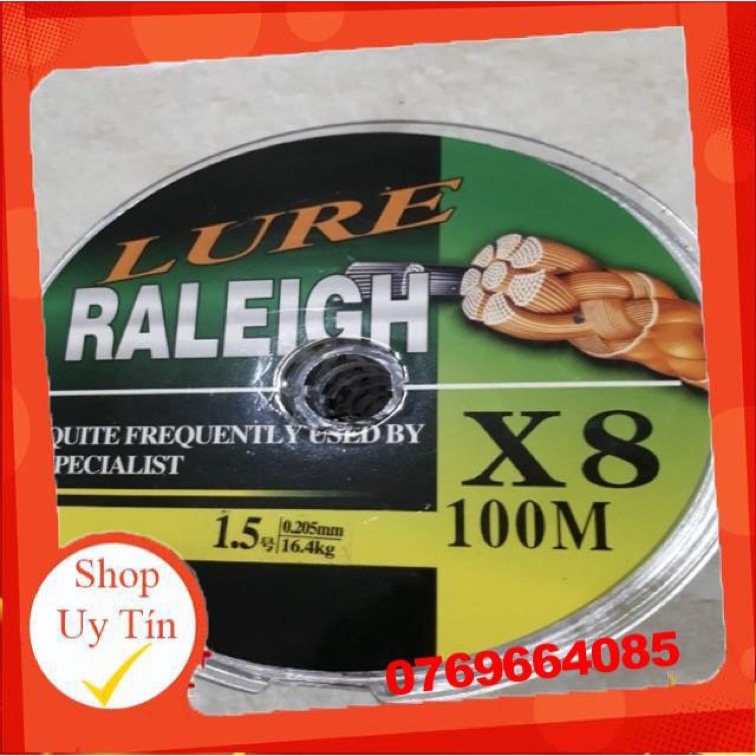 Dây dù câu cá PE Lure X8 - 7 màu cao cấp  -Đ𝗢̂̀ 𝗖𝗔̂𝗨 𝟳𝟭𝟲