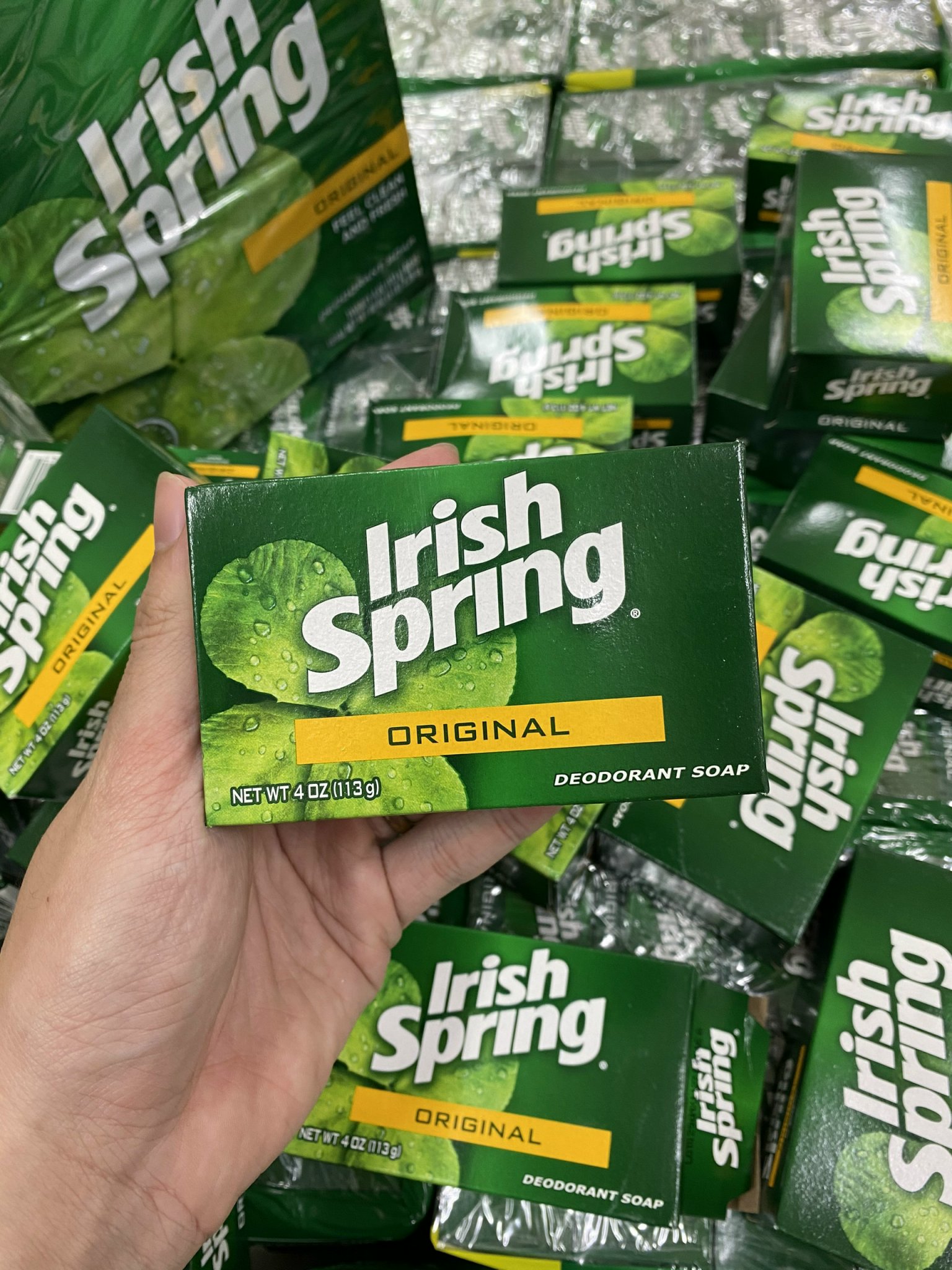 Set Xà Bông Cục IRISH SPRING Úc 127g
