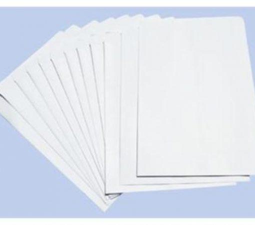 Bao thư khổ A4 (35 x 25 cm). Dùng trong văn phòng. 1 xấp 50 cái. Màu trắng hoặc cam. Vi Tính Quốc Duy