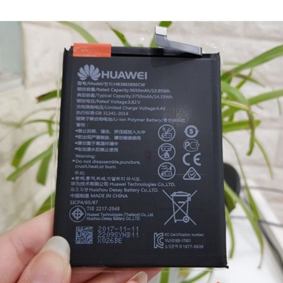Pin huawei honor 8X xịn bảo hành 6 tháng
