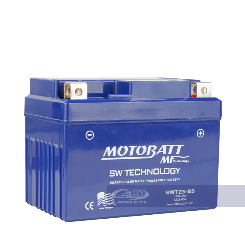 BÌNH MOTOBATT MTB SWTZ5-BS (Khô - Bình Lùn) MTB-SWTZ5-BS