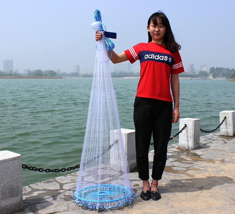 Chài cá Đĩa Bay Cước Rút