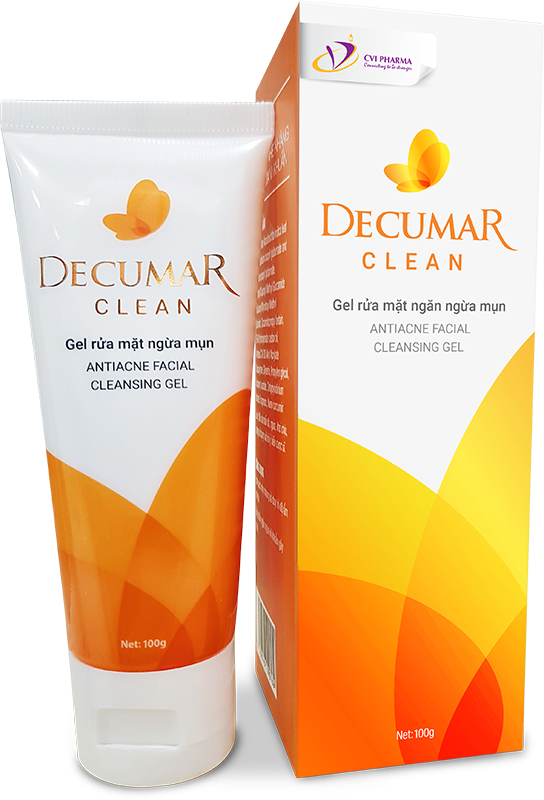 Sữa rữa mặt Ngừa mụn mờ thâm mờ sẹo DECUMAR 50G