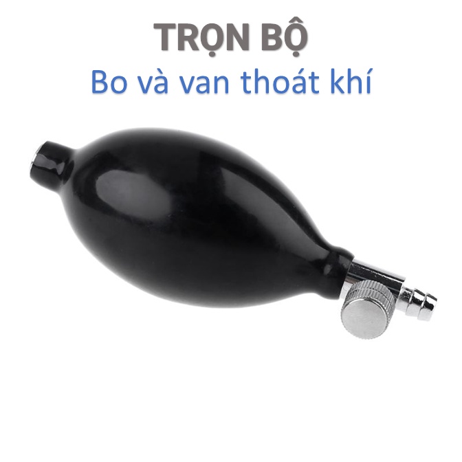 Bo huyết áp cơ - trái bóp huyết áp cơ và van thoát khí