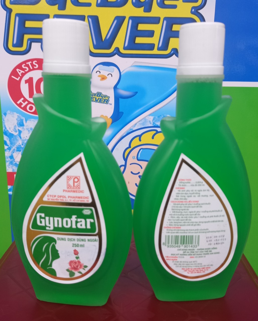 NƯỚC RỬA VỆ SINH  GYNOFAR 1 CHAI 250mi