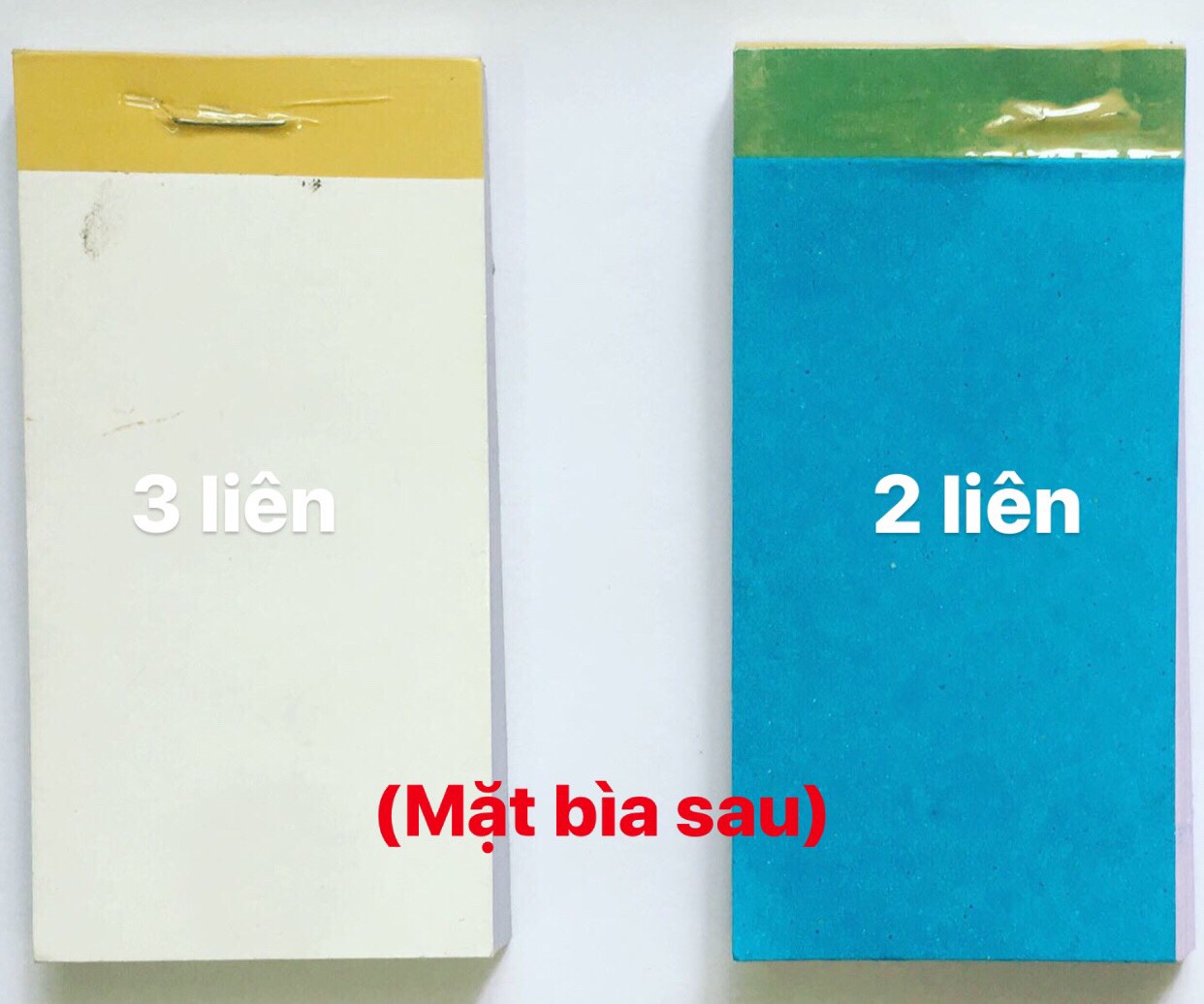 Combo 20 cuốn Cùi xé khổ 5x10 2 liên và 3 liên