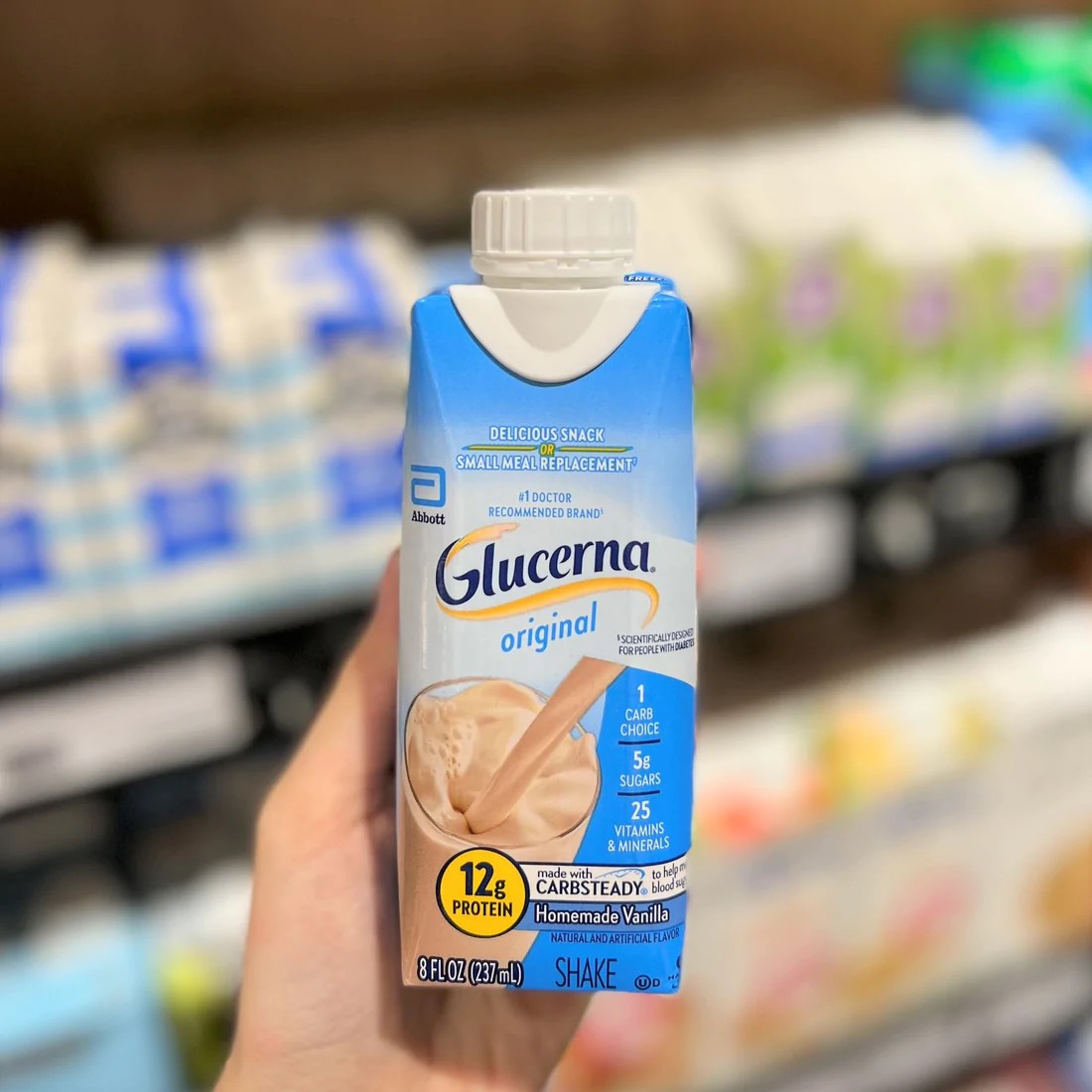 Sữa Nước Glucerna Shake Homemade Vanilla