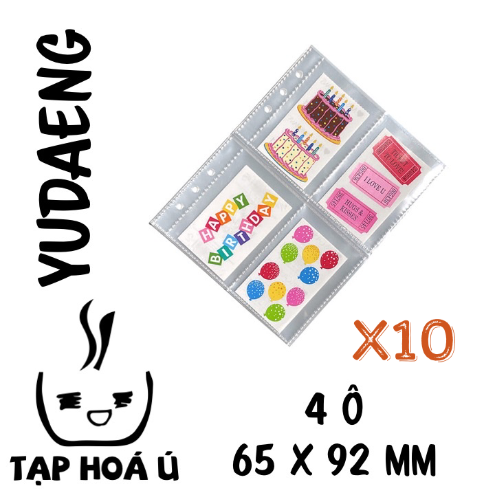 SHEET REFILL BINDER A5 - 6 RING - YUDAENG (SET 10 SHEETS)