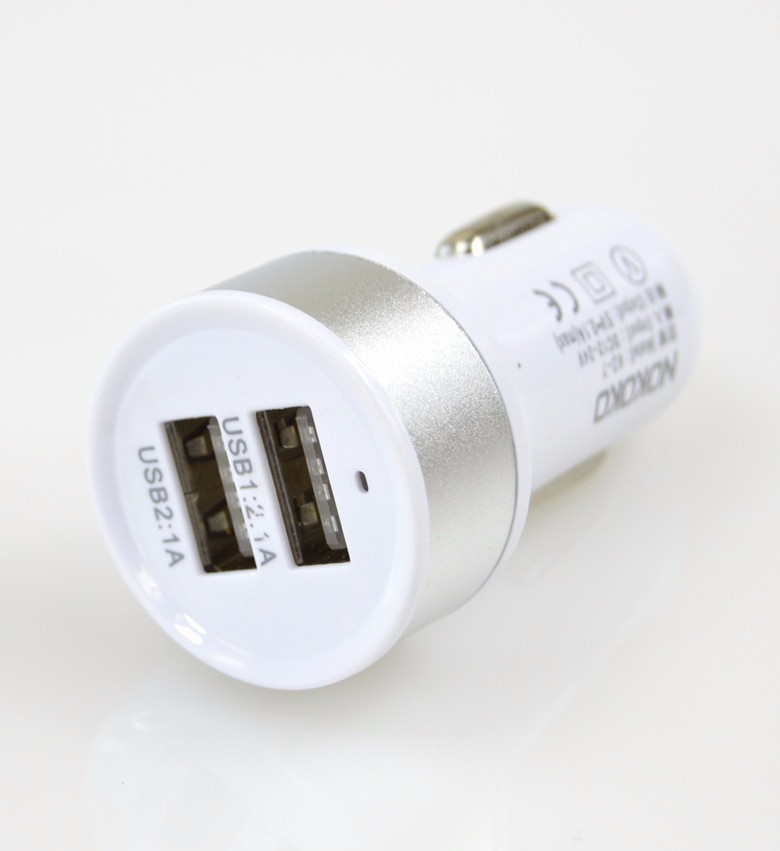 Cốc Sạc Xe Hơi ô tô 2 Cổng USB