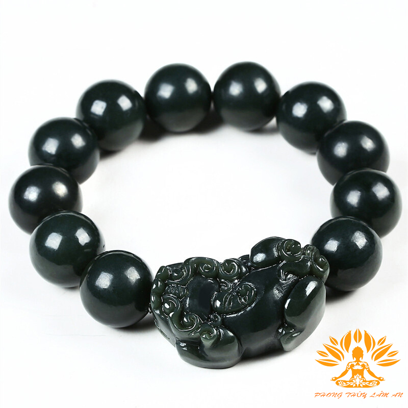[Premium goods] jade bangle natural lucky fortune condition jade bangle bracelet with high quality box