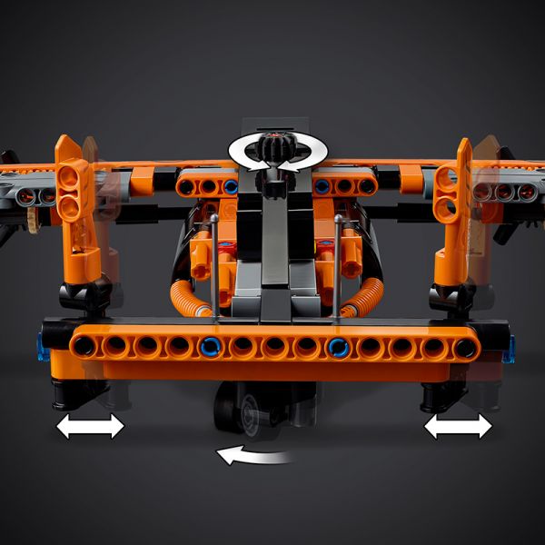 Đồ Chơi LEGO TECHNIC 42120 Ca nô Đệm Khí Cứu Hộ