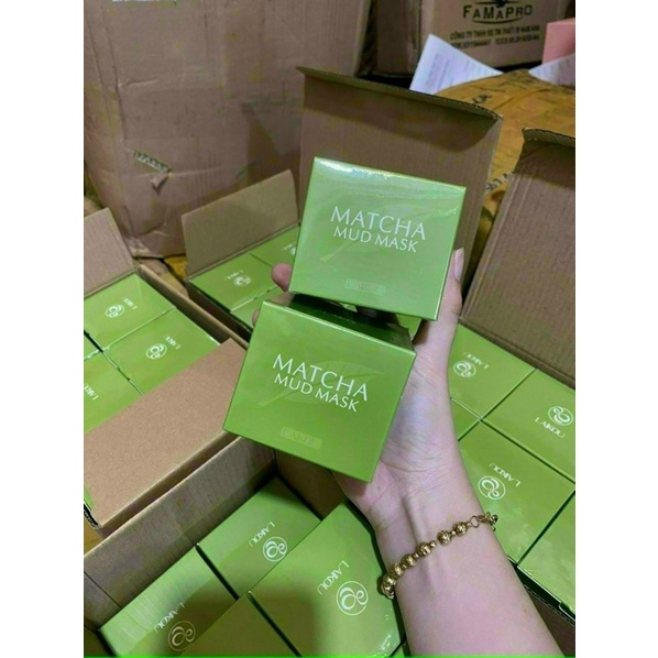 mặt nạ bùn Matcha mask laikou