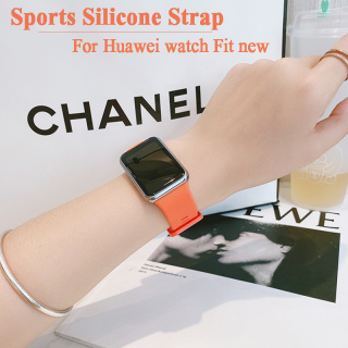 Dây đeo silicon thể thao cho HUAWEI WATCH FIT NEW Smart watch Wristband thumbnail