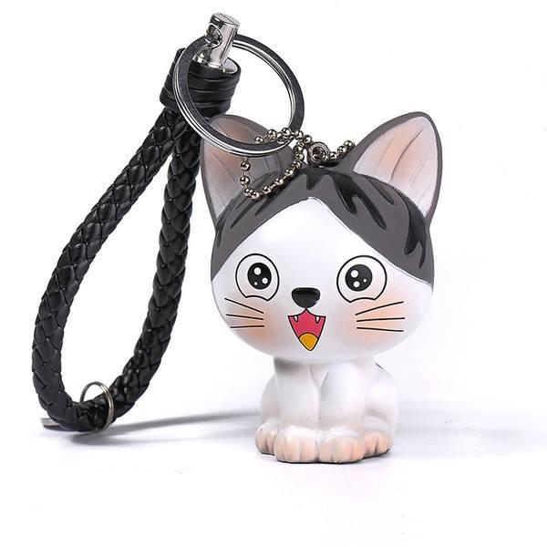 Móc khóa móc khóa hoạt hình móc khóa chibi móc khoá mèo