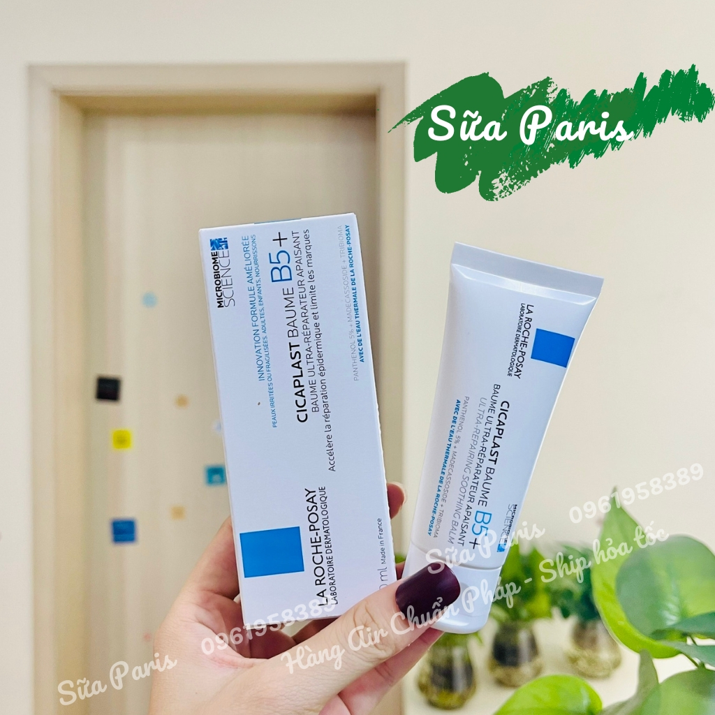 Kem dưỡng La roche posay B5 100ml phục hồi da Cicaplast b5 Baume, Laroche posay B5_Sữa Paris