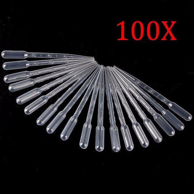 Ống Nhỏ Giọt - Pipet Pasteur - Transferpet 3ML (Túi 100 cái)