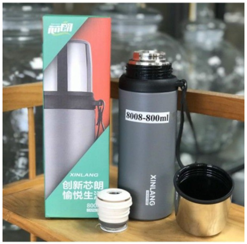 Bình inox giữ nhiệt cao cấp XinLang 800ml