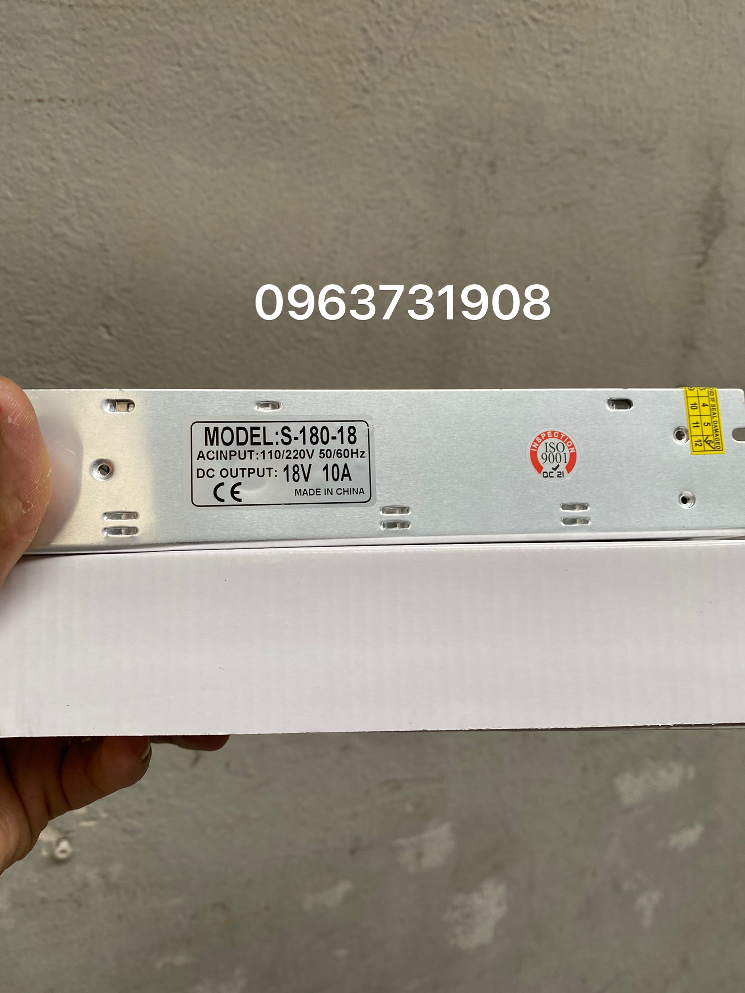 Cục nguồn tổ ong 18V-10A hàng cao cấp