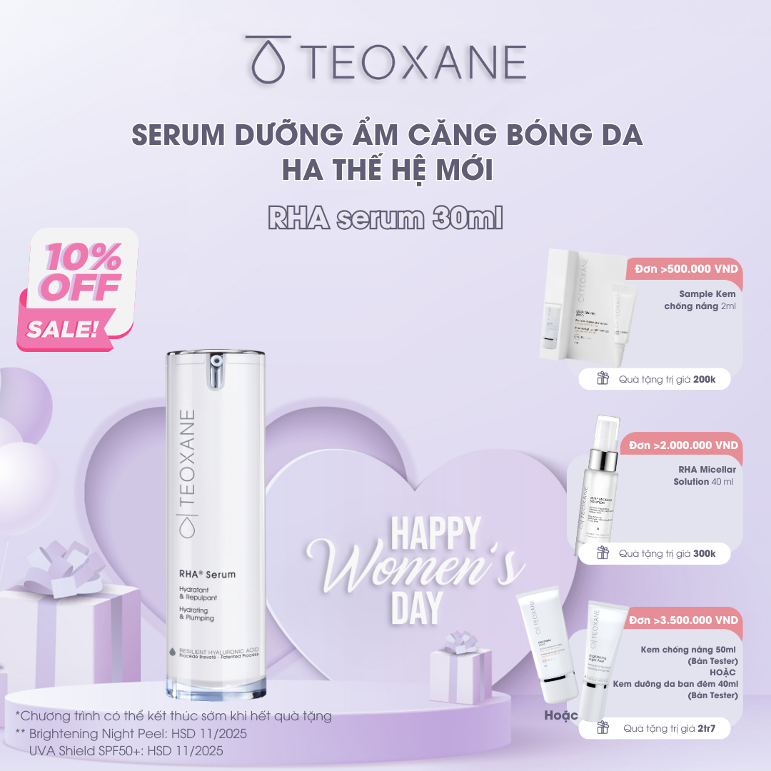 Serum dưỡng ẩm và trẻ hóa da Teoxane RHA Serum