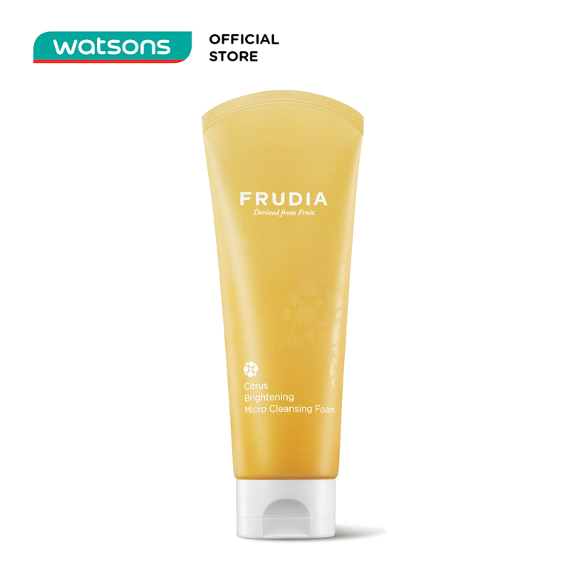 Sữa Rửa Mặt Tạo Bọt Frudia Citrus Brightening Micro Cleansing Foam Làm Sáng Da Quýt Jeju 145ml giá rẻ