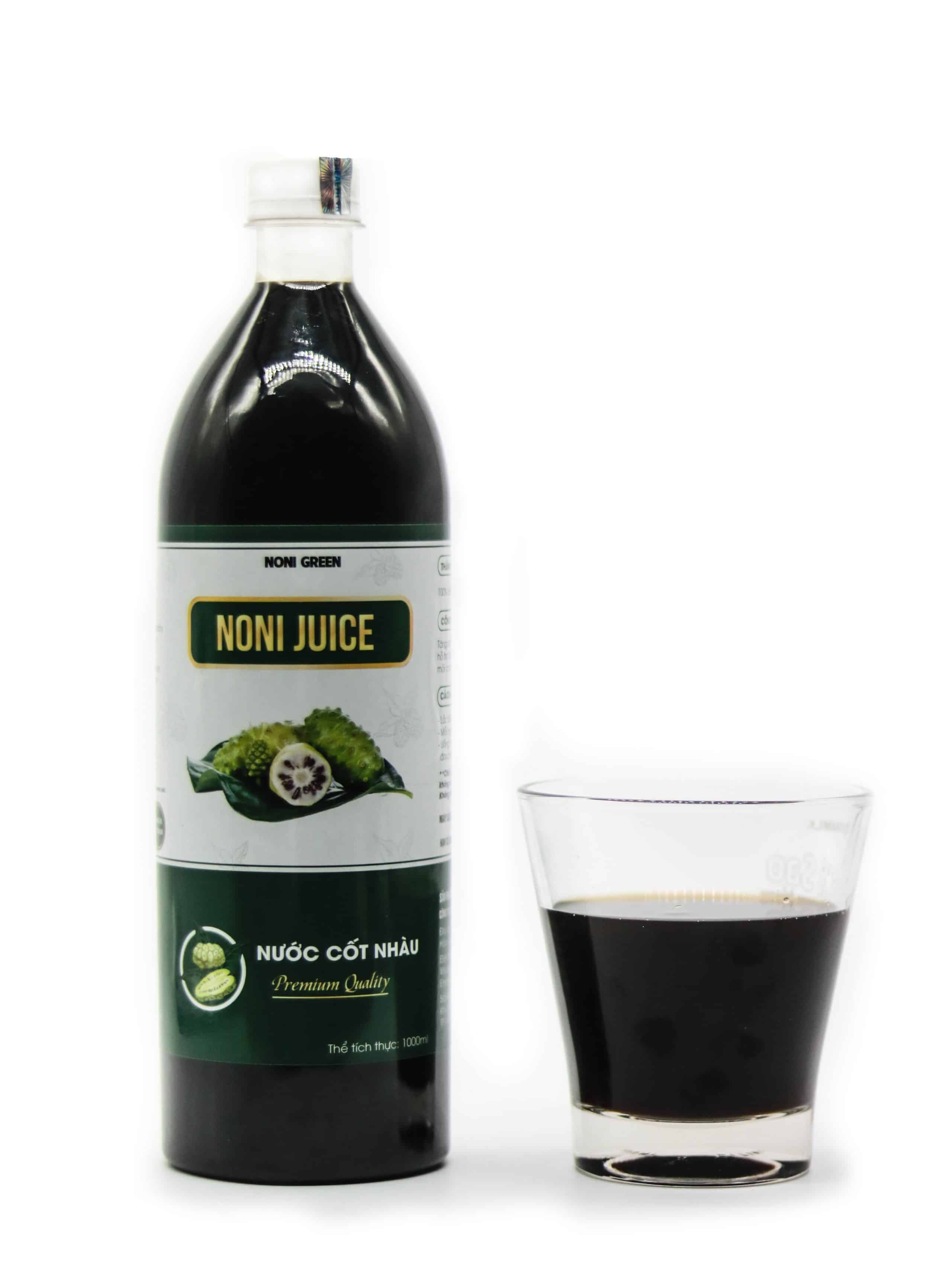Nước cốt trái nhàu Noni Green chai 1000ml