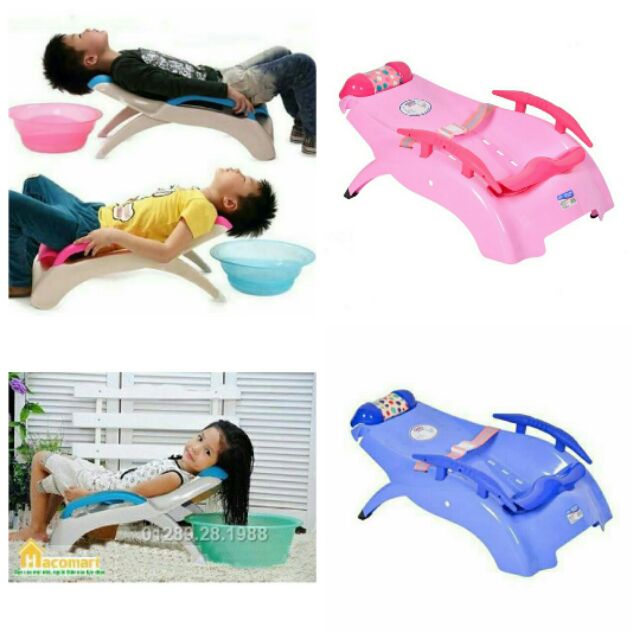 Ghế nằm gội đầu cho bé có tay vịn cỡ đại Song Long