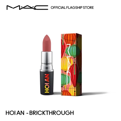 [PHIÊN BẢN GIỚI HAN] Son môi MAC Wander.Lust. Hoi An - Powder Kiss Lipstick Brickthrough 3g