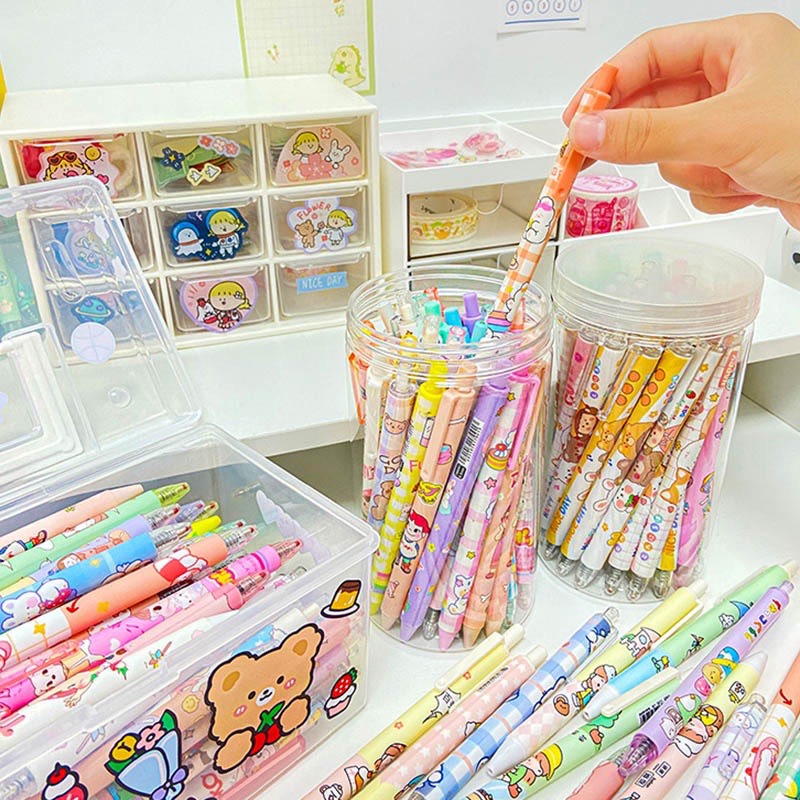 Bút mực nước nhiều mẫu mã cute