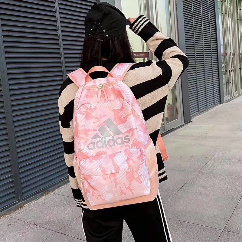 Balo D.A.S hồng chất liệu polyester size 30cm